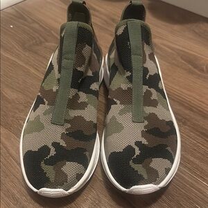 Jslide Camouflage Slip-On Sneakers